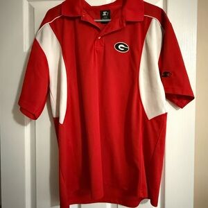 Mens Georgia‎ Bulldogs polo shirt large